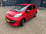 Peugeot 107 1.0 12V 5DR 2007 Rood, Stof, Zwart, 4 stoelen, 68 pk