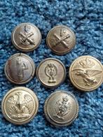 Lot Fascistische knopen Italië WO2, Verzamelen, Militaria | Tweede Wereldoorlog, Ophalen of Verzenden, Landmacht, Amerika