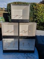 3 mooie tt kooitjes, Dieren en Toebehoren, Vogels | Hokken en Kooien, Ophalen of Verzenden, Zo goed als nieuw, Hout