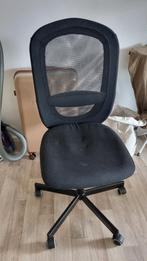 Ergonomische Bureaustoel Flintan 4 maanden oud, Zwart, Ophalen of Verzenden, Zo goed als nieuw, Bureaustoel