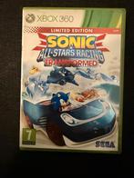 Sonic All-Stars Racing Transformed - Xbox 360, Spelcomputers en Games, Games | Xbox 360, Gebruikt, 1 speler, Racen en Vliegen