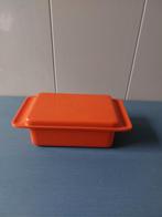 Vintage Oranje Mepal Botervloot, Ophalen of Verzenden, Gebruikt, Overige stijlen, Overige typen