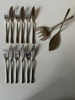 WMF Cromargan visbestek (14-delig), Ophalen of Verzenden, Zo goed als nieuw, Rvs of Chroom, Vaatwasserbestendig