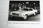 Persfoto Chevrolet Malibu Classic Landau Coupe (1975) (4), Boeken, Auto's | Folders en Tijdschriften, Nieuw, Chevrolet, Ophalen of Verzenden