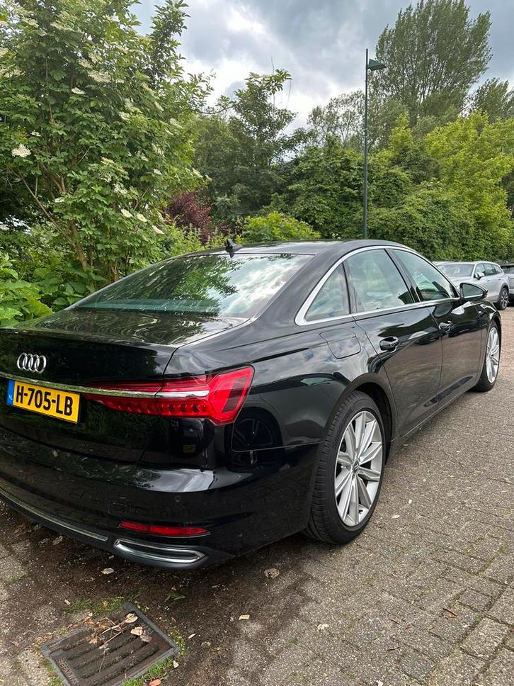 Audi A6 40 TDI 204pk S Tronic 2018 Zwart hybrid/electric, Auto's, Audi, Particulier, A6, Diesel, Sedan, Automaat, Geïmporteerd