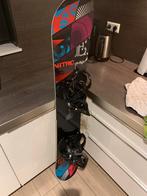 Snowboard merk nitro 153 all moutain met sp bindingen, Sport en Fitness, Snowboarden, Ophalen, Zo goed als nieuw, Board