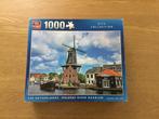 Puzzel Spaarne rivier Haarlem 1000 stukjes, Ophalen, 500 t/m 1500 stukjes, Zo goed als nieuw