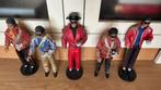Michael Jackson figuren 5x, Verzamelen, Poppen, Ophalen of Verzenden, Zo goed als nieuw, Pop