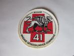 Embleem 41 Brigade Geneeskundige Compagnie Seedorf, Verzenden, Landmacht, Nederland, Embleem of Badge