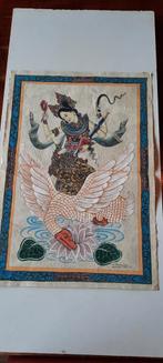 Balinees schilderij, gesigneerd  Batuan, Ophalen of Verzenden
