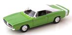 Dodge Charger R/T 1969 Groen Metallic / Wit 1-18 Maisto, Tschuiten@hotmail.com, Auto, Nieuw, Ophalen of Verzenden