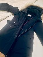 Tommy hilfiger  (technical bontjas) donkerblauw M, Kleding | Dames, Jassen | Winter, Maat 38/40 (M), Blauw, Ophalen of Verzenden