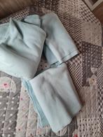 3 stuks dekken, Gebruikt, Eenpersoons, Blauw, Dekbedovertrek