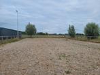 Paardenbak omheining + zand