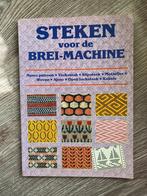Boek: STEKEN voor de BREI-MACHINE., Hobby en Vrije tijd, Ophalen of Verzenden, Machine, Zo goed als nieuw, Breien