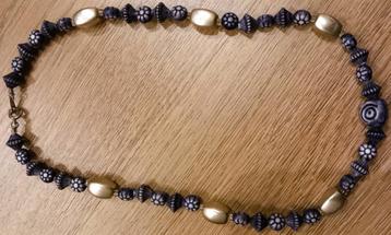 Unisex armband of ketting - Donkerblauw [A-04] beschikbaar voor biedingen