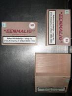 Lege houten sigarenkistjes ("EENMALIG" -Triplex-) Middel, Ophalen of Verzenden, Nieuw, Materiaal