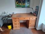 Klassiek Houten Bureau, Huis en Inrichting, Bureaus, Ophalen, Gebruikt, Bureau