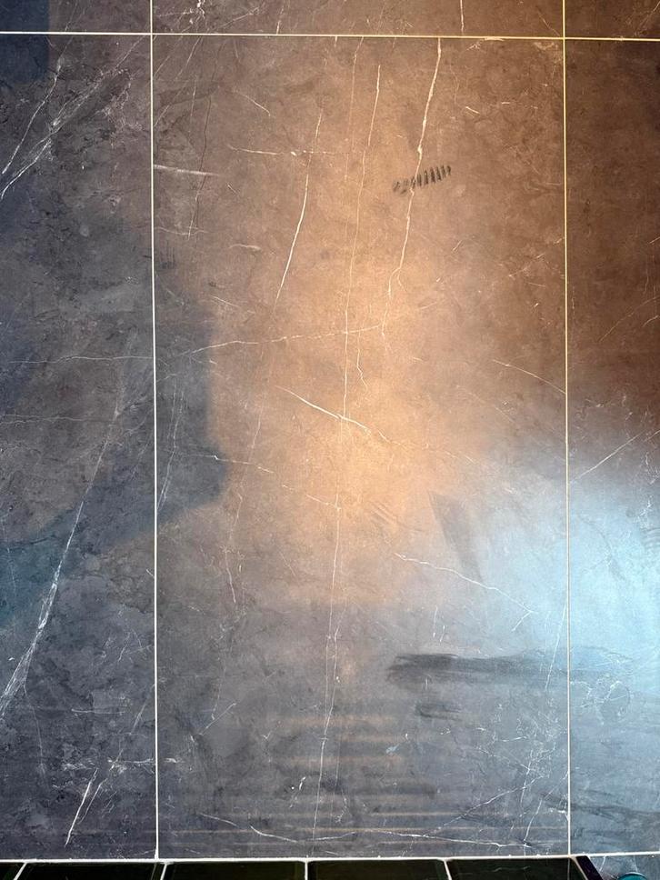 Zwarte Natuursteen Vloertegels 60x120cm (5m2), Doe-het-zelf en Verbouw, Tegels, Nieuw, Vloertegels, Hardsteen, 60 cm of meer, 60 cm of meer