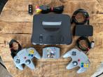 Nintendo 64 set + 2 controllers + Mario Kart | Zeer netjes, Spelcomputers en Games, Spelcomputers | Nintendo 64, Ophalen of Verzenden