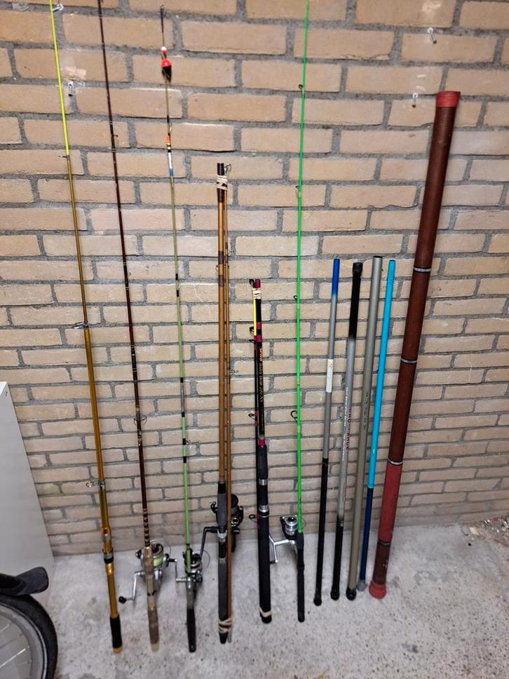1 partij Diverse hengels, Watersport en Boten, Hengelsport | Algemeen, Ophalen