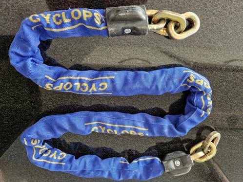 Zware Cyclops motor ketting 140cm met Corbin blokslot, Motoren, Accessoires | Sloten, Zo goed als nieuw, Ophalen of Verzenden