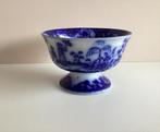 Oude kastkom Petrus Regout blauw Chinoiserie decor ca 1900, Ophalen of Verzenden