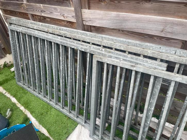 Hekwerk en balken.Zie op  foro, Tuin en Terras, Tuinhekken en Hekwerk, Gebruikt, Tuinhek, Hout, Ophalen