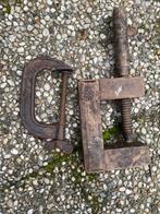 Twee oude klemmen, Ophalen of Verzenden