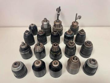 Lot van 19 boorkoppen voor boor- en schroefmachines beschikbaar voor biedingen