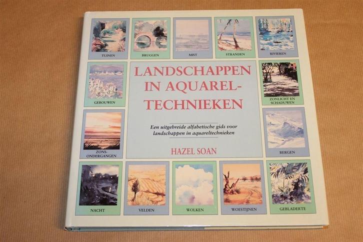 Landschappen in Aquarel – Technieken & inspiratieboek, Boeken, Hobby en Vrije tijd, Gelezen, Tekenen en Schilderen, Ophalen of Verzenden