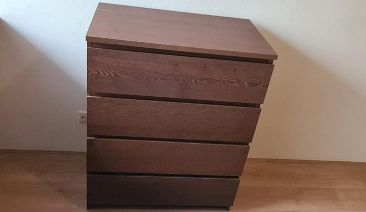 Ladekast met 4 laden, Huis en Inrichting, Kasten | Ladekasten, Gebruikt, Minder dan 100 cm, 50 tot 100 cm, 25 tot 50 cm, 3 of 4 laden