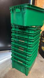 10x stapelbare Curver bakken 43L x 35B x 21H, Doe-het-zelf en Verbouw, Kratten en Dozen, 40 tot 60 cm, Minder dan 35 cm, Minder dan 50 cm