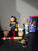 Divers kind speel hout sneeuwtje fluit spinner trekpop konij, Ophalen of Verzenden, Zo goed als nieuw