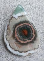 DB32 Ketting hangertje orbiculaire oceaan jaspis, Overige voorstellingen, Verzenden, Wit, Nieuw