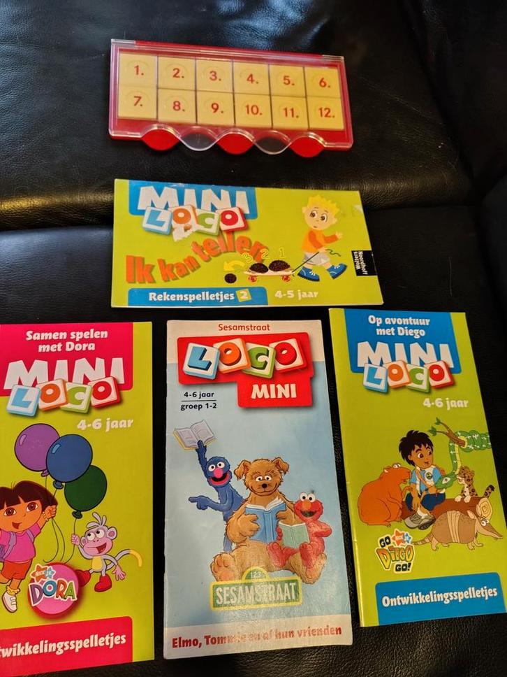 Mini Loco Set - Leerzaam en Leuk!, Kinderen en Baby's, Speelgoed | Educatief en Creatief, Gebruikt, Puzzelen, Taal en Lezen, Rekenen