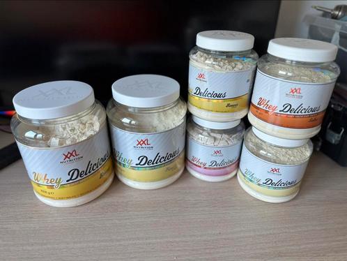 XXL Nutrition Whey Delicious, Sport en Fitness, Gezondheidsproducten en Wellness, Nieuw, Poeder of Drank, Ophalen of Verzenden