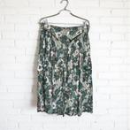 Vintage Rok Maat 5 Bloemenprint Groen Bruin Western Style, Kleding | Dames, Rokken, Maat 38/40 (M), Verzenden, Zo goed als nieuw
