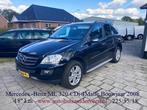 Mercedes-Benz M-Klasse 320 CDI ML 18" Lm Grijs Kenteken, Automaat, Gebruikt, Zwart, Bedrijf