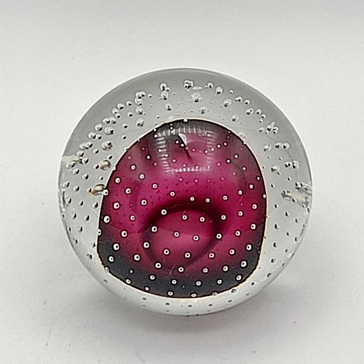 Jablonski Polen Spijkerbol  Paperweight Presse Papier 8cm, Antiek en Kunst, Antiek | Glas en Kristal, Ophalen of Verzenden