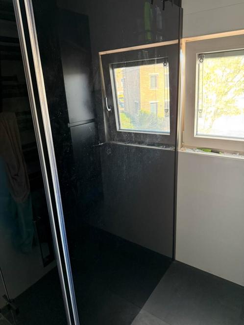 Teab Rookglas douchewand 120x200cm, Doe-het-zelf en Verbouw, Sanitair, Zo goed als nieuw, Ophalen