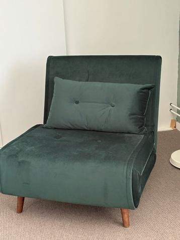 Slaapbank 1-persoons/ slaapfauteuil beschikbaar voor biedingen