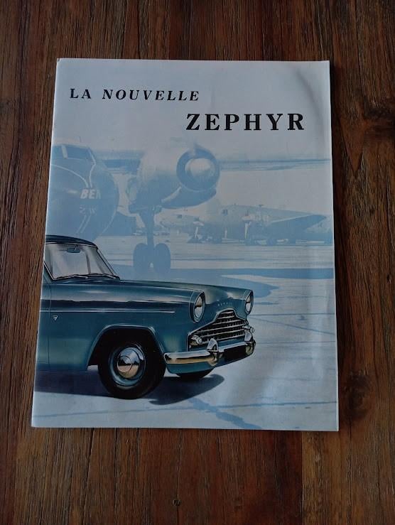 Ford La Nouvelle Zephyr [ Zephijr ] 1959  12 pag., Verzenden, Zo goed als nieuw, Ford