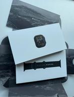 Apple Watch Ultra 2e Gen Zwart Titanium | Geseald | Garantie, Zwart, IOS, Nieuw, Ophalen of Verzenden