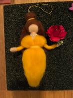 Belle, Disney, zelfgemaakt wolvilt, Waldorf inspired, Ophalen, Assepoester of Belle, Nieuw, Beeldje of Figuurtje