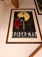 Spider-Man & Ironman Poster in houten lijst, Ophalen, Zo goed als nieuw, A1 t/m A3, Film en Tv