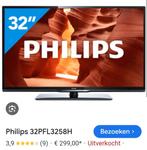 Philips smart LED tv 32inch, Ophalen, Philips, 50 Hz, 80 tot 100 cm