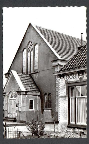 Oude Ansicht - Tijnje - Geref. Kerk - Frl. beschikbaar voor biedingen