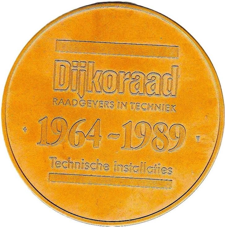 DIJKORAAD DEVENTER, Postzegels en Munten, Penningen en Medailles, Overige materialen, Ophalen of Verzenden