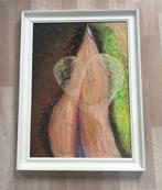 Abstract schilderij   in lijst, Verzenden
